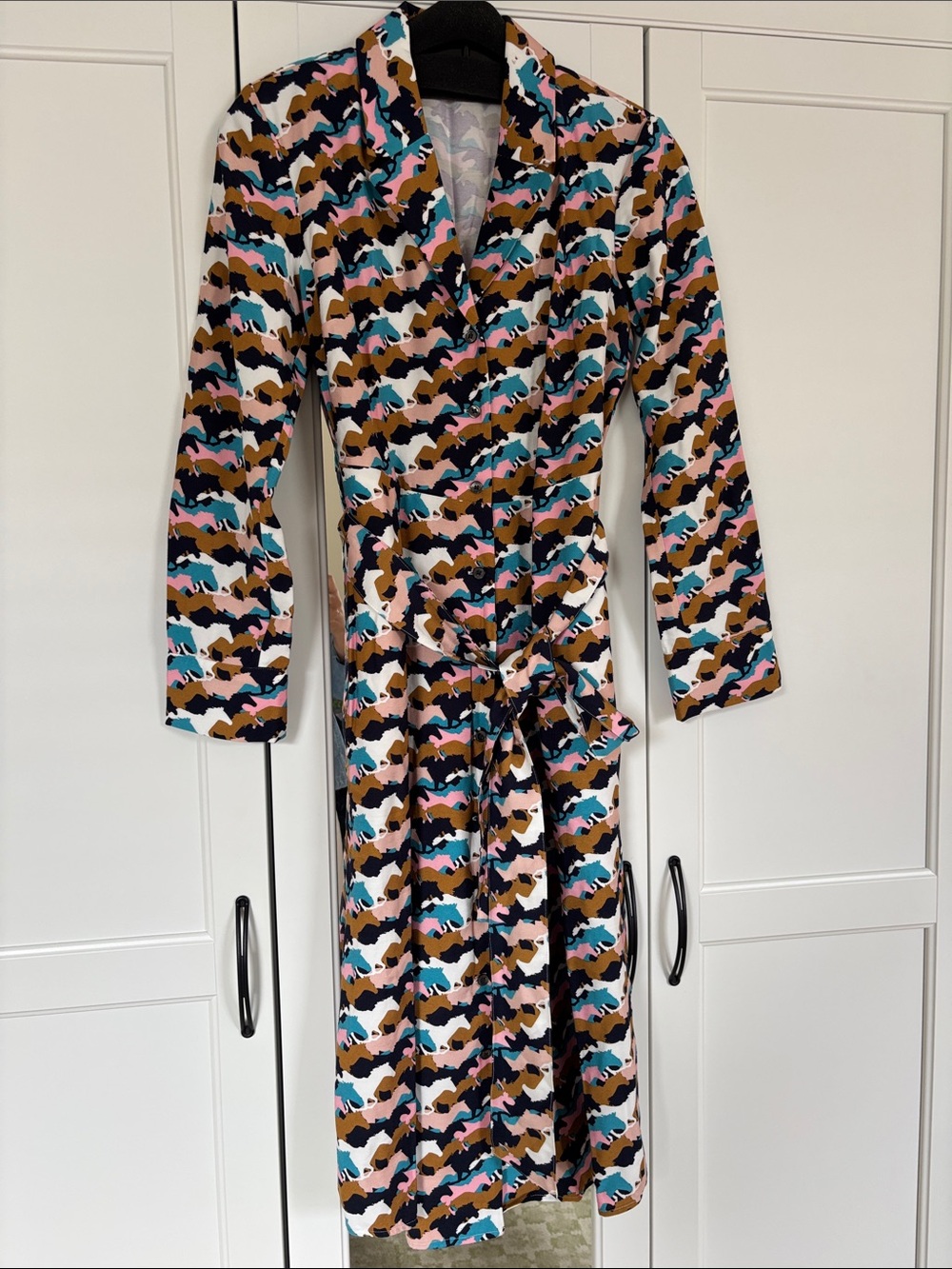 Boden Equestrian A-line Shirt dress 6P